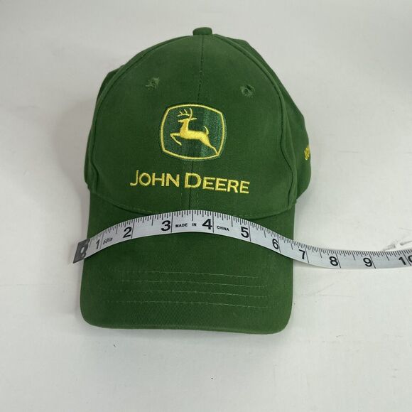 John Deere Hat, Green Adjustable, Strapback, Embroidered - Picture 8 of 9